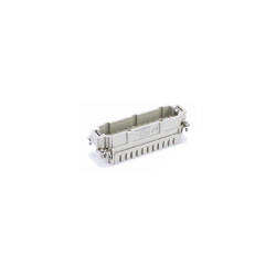 Insert HVE, Raccordement à Sertir, mâle, 12 pin, 16A, Polycarbonate, 24B|48B 